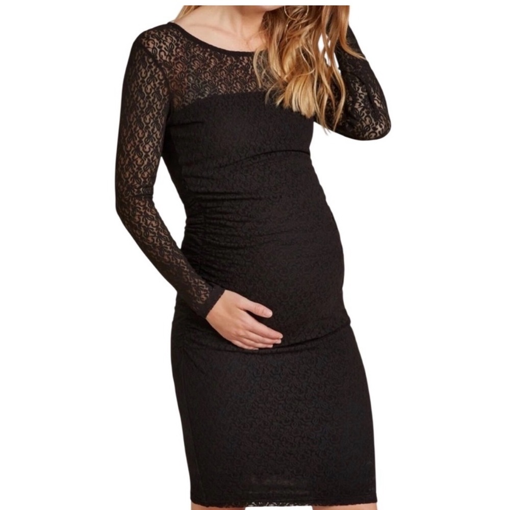 Isabella Oliver Lace Maternity Dress